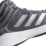 Високи мъжки баскетболни спортни обувки ADIDAS Pro Spark Сиво