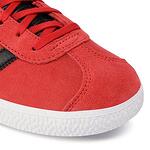 Спортни обувки ADIDAS GAZELLE Червени естествен велур