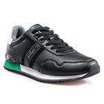 Мъжки спортни обувки LEE COOPER естествена кожа Черно