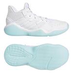 Спортни обувки за баскетбол ADIDAS Harden Stepback Бяло