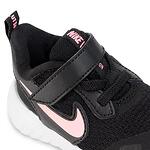 Бебешки спортни обувки NIKE REVOLUTION 5 Черно с розова запетая