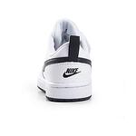 Детски спортни обувки NIKE COURT BOROUGH Бяло с черна запетая