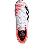 Мъжки спортни обувки за футбол стоножки ADIDAS Predator 20.4 Бяло