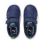 Бебешки спортни обувки PUMA COURTFLEX Тъмно сини с зелено