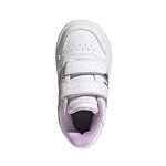 Бебешки спортни обувки ADIDAS HOOPS Бяло