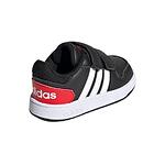 Бебешки спортни обувки ADIDAS HOOPS Черно