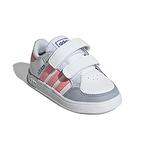 Бебешки спортни обувки ADIDAS BREAKNET Бяло/Розово
