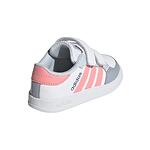 Бебешки спортни обувки ADIDAS BREAKNET Бяло/Розово