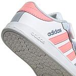 Бебешки спортни обувки ADIDAS BREAKNET Бяло/Розово
