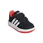 Бебешки спортни обувки ADIDAS HOOPS Черно