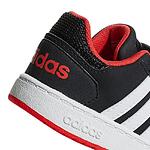 Бебешки спортни обувки ADIDAS HOOPS Черно