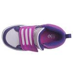 Детски високи спортни обувки Adidas Hoops Бяло/Лилаво