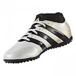 Спортни обувки за футбол стоножки ADIDAS ACE 16.3 с чорап Бяло