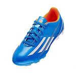 Футболни обувки Adidas F5 TRX FG J Синьо/Бяло