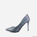 Дамски елегантни обувки на ток Calvin Klein Paige Shiny Calf Бяло-Copy