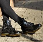 Дамски обувки кубинки Dr. Martens 1460 Black Patent lamper 11821011