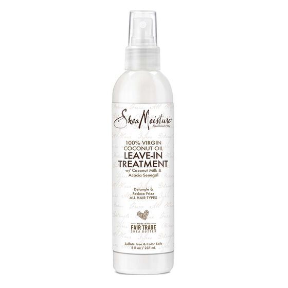 Подхранващо мляко без изплакване Shea Moisture Virgin 100% Coconut Leave-In, 237мл Подхранващо мляко без изплакване Shea Moisture Virgin 100% Coconut Leave-In, 237мл