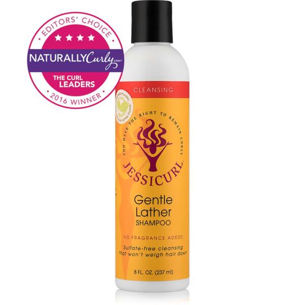Безсулфатен шампоан за фина коса Jessicurl Gentle Lather Shampoo, без аромат, 237 мл Безсулфатен шампоан за фина коса Jessicurl Gentle Lather Shampoo, без аромат, 237 мл