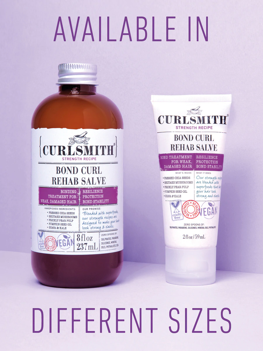 Възстановяващо лечение за увредена коса Curlsmith Bond Curl Rehab Salve, 237мл-Copy
