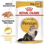 Пауч Royal Canin Persian Adult Wet Food in Loaf - пастетен мус, специално създаден за Персийски котки - 85 грама
