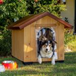 Ferplast DOMUS - дървена къща за кучета