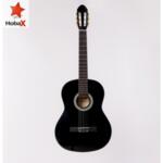 Комплект класическа китара с найлонови струни Hobax FCG-110 BK, 4/4 стандартен размер, с калъф. ПОДАРЪК онлайн уроци на стойност 100 лв.