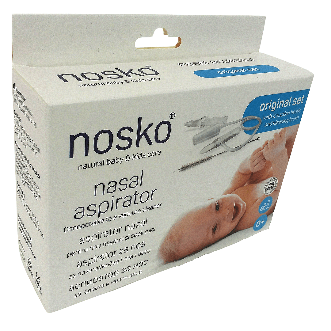 Вакумен аспиратор за нос за прахосмукачка с четка, Nosko Set