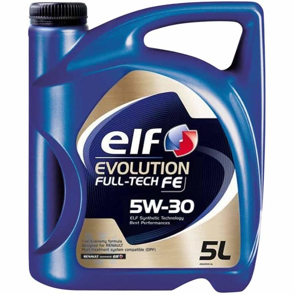 ELF EVOLUTION F-TECH FE 5W30 5L ELF EVOLUTION F-TECH FE 5W30 5L