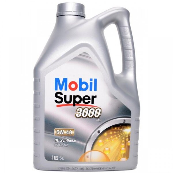 MOBIL SUPER 3000x1 5W40 5L MOBIL SUPER 3000x1 5W40 5L
