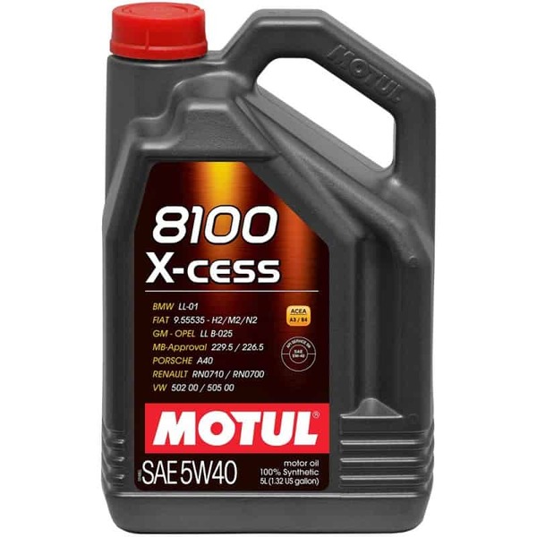 MOTUL 8100 X-CESS 5W40 5L MOTUL 8100 X-CESS 5W40 5L