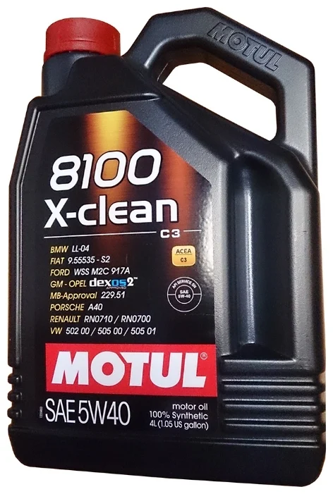 MOTUL 8100 X-CLEAN 5W40 4L MOTUL 8100 X-CLEAN 5W40 4L