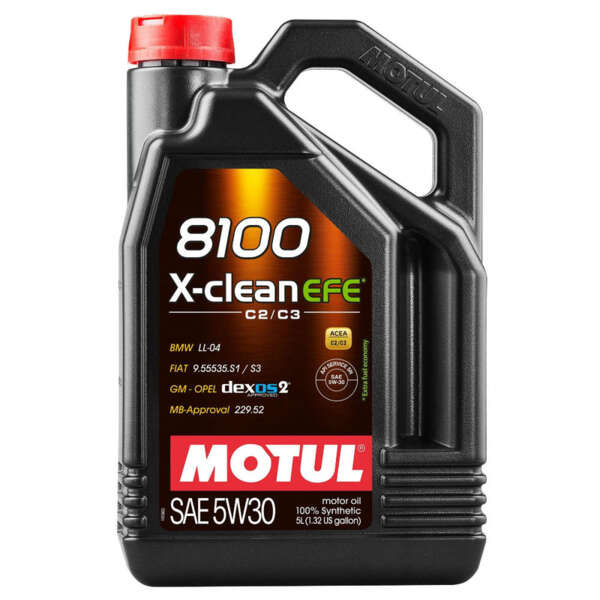 MOTUL 8100 X-CLEAN EFE 5W30 5L MOTUL 8100 X-CLEAN EFE 5W30 5L