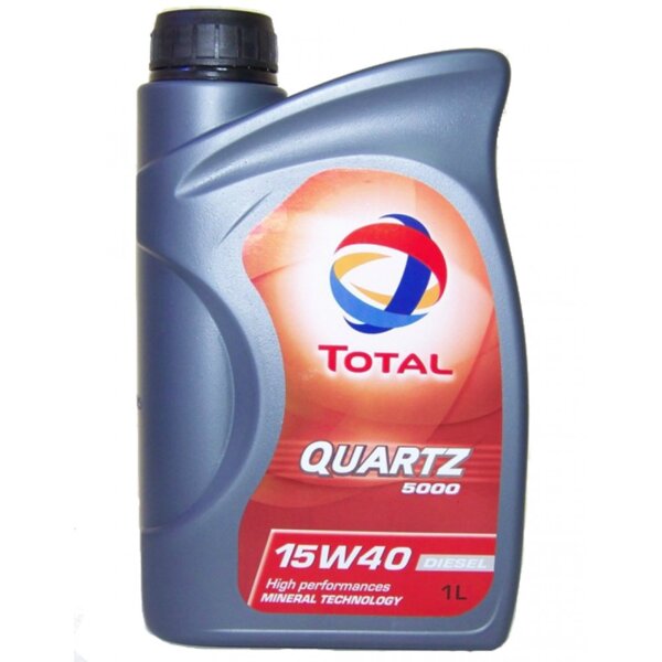 TOTAL QUARTZ 5000 15W40 1L TOTAL QUARTZ 5000 15W40 1L