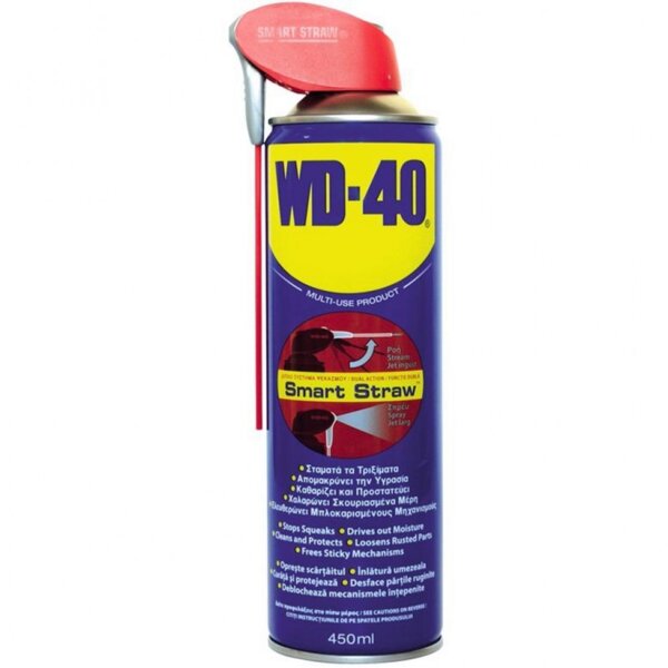 УНИВЕРСАЛЕН СПРЕЙ СМАЗКА WD-40 450ML УНИВЕРСАЛЕН СПРЕЙ СМАЗКА WD-40 450ML