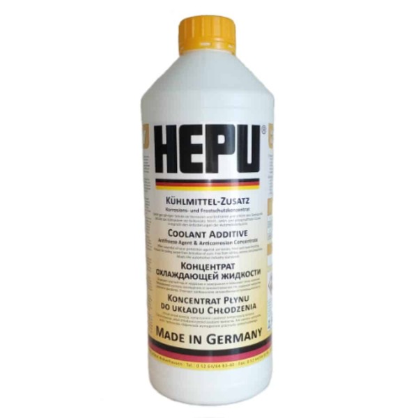 HEPU P999 Антифриз жълт 1L HEPU P999 Антифриз жълт 1L