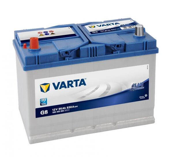VARTA BLUE DYNAMIC ASIA G8 95Ah 830A VARTA BLUE DYNAMIC ASIA G8 95Ah 830A