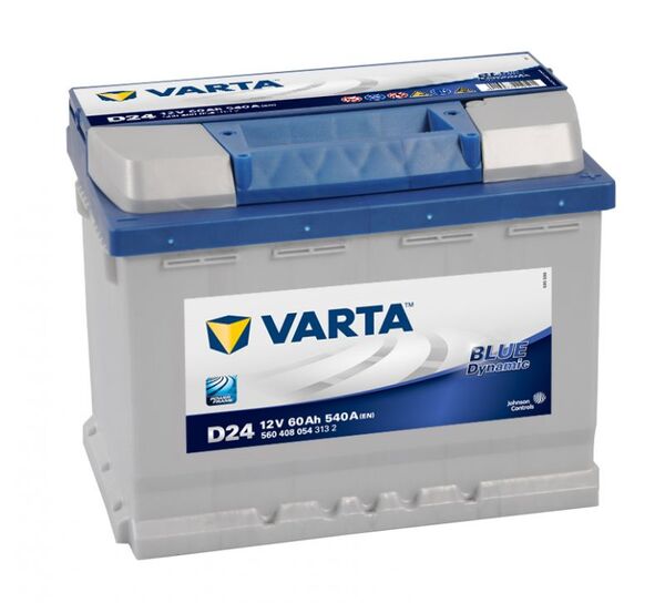 VARTA BLUE DYNAMIC D24 60Ah 540A VARTA BLUE DYNAMIC D24 60Ah 540A