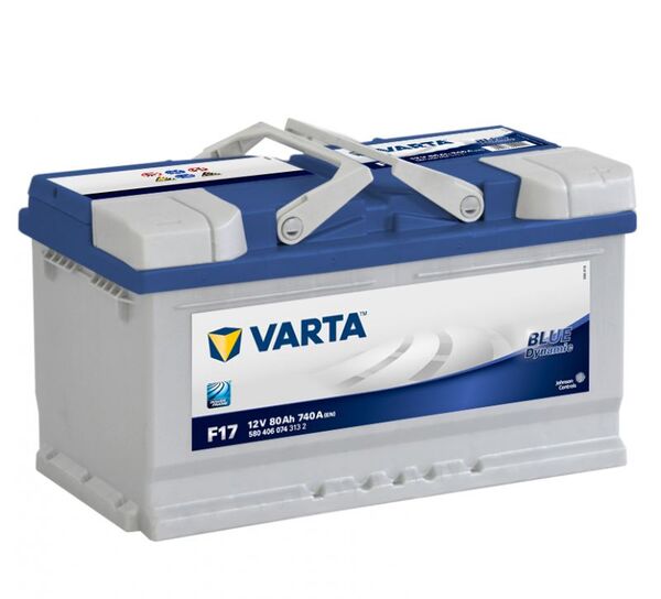 VARTA BLUE DYNAMIC F17 80Ah 740A VARTA BLUE DYNAMIC F17 80Ah 740A