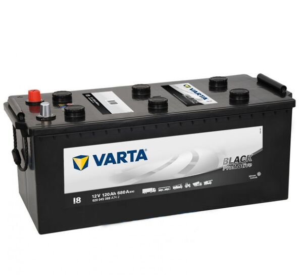 VARTA PROMOTIVE BLACK I8 120Ah 680A VARTA PROMOTIVE BLACK I8 120Ah 680A
