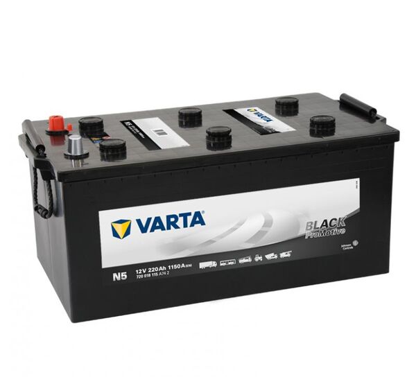 VARTA PROMOTIVE BLACK N5 220Ah 1150A VARTA PROMOTIVE BLACK N5 220Ah 1150A