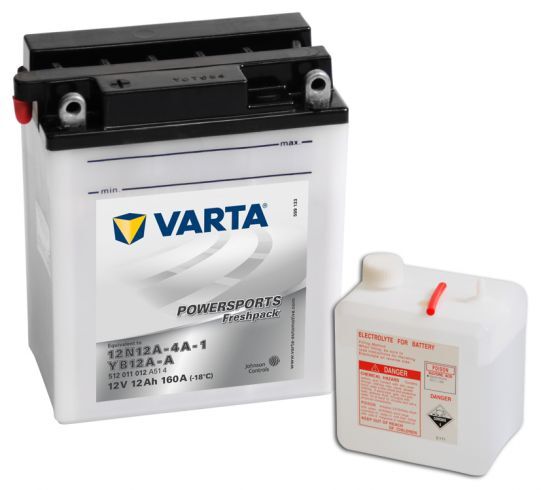 VARTA POWERSPORTS Freshpack 12V 12Ah 160A VARTA POWERSPORTS Freshpack 12V 12Ah 160A
