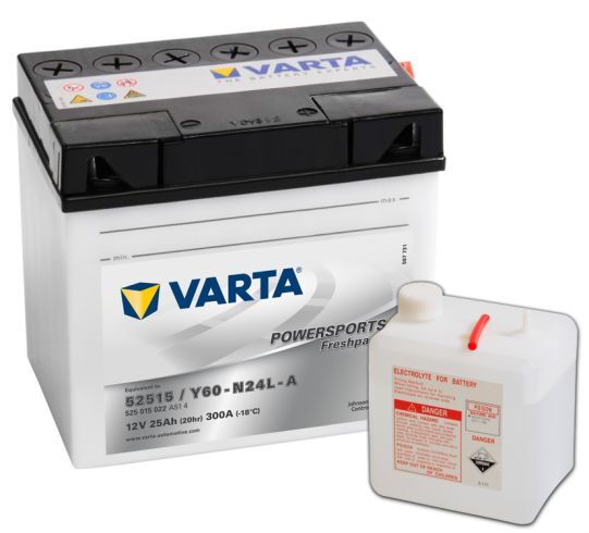 VARTA POWERSPORTS Freshpack 12V 25Ah 300A VARTA POWERSPORTS Freshpack 12V 25Ah 300A