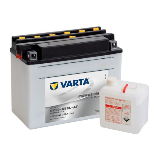 VARTA POWERSPORTS Freshpack 12V 20Ah 260A VARTA POWERSPORTS Freshpack 12V 20Ah 260A