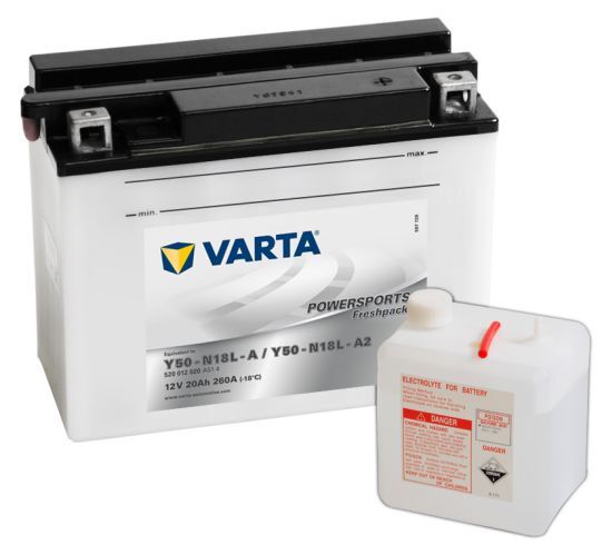 VARTA POWERSPORTS Freshpack 12V 20Ah 260A VARTA POWERSPORTS Freshpack 12V 20Ah 260A