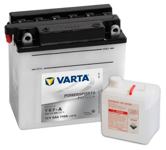 VARTA POWERSPORTS Freshpack 12V 8Ah 110A VARTA POWERSPORTS Freshpack 12V 8Ah 110A