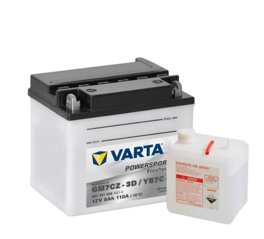 VARTA POWERSPORTS Freshpack 12V 8Ah 110A VARTA POWERSPORTS Freshpack 12V 8Ah 110A