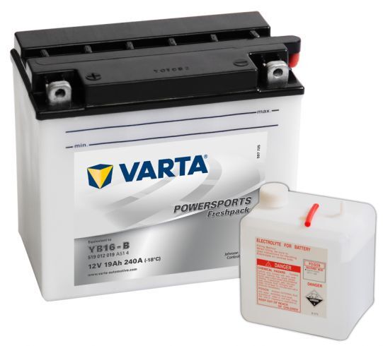 VARTA POWERSPORTS Freshpack 12V 19Ah 240A VARTA POWERSPORTS Freshpack 12V 19Ah 240A