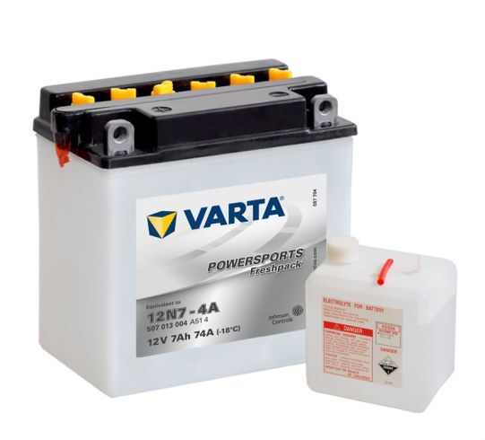 VARTA POWERSPORTS Freshpack 12V 7Ah 74A VARTA POWERSPORTS Freshpack 12V 7Ah 74A