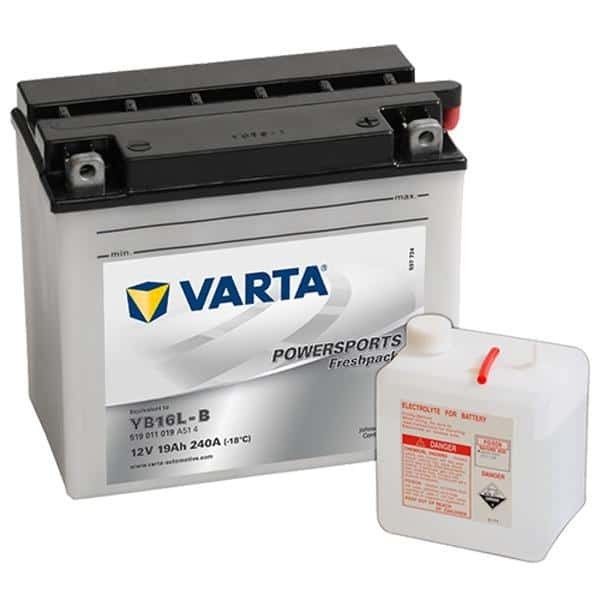 VARTA POWERSPORTS Freshpack 12V 19Ah 240A VARTA POWERSPORTS Freshpack 12V 19Ah 240A