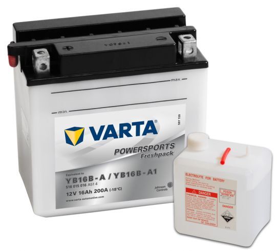 VARTA POWERSPORTS Freshpack 12V 16Ah 200A VARTA POWERSPORTS Freshpack 12V 16Ah 200A